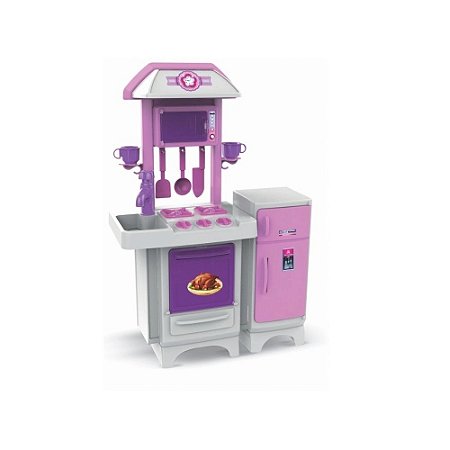 Cozinha Completa - Rosa - 8070 - Magic Toys