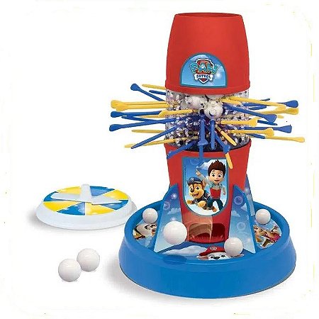 Brinquedo Jogo Luccas Netto Avalanche Bolinhas Torre Elka