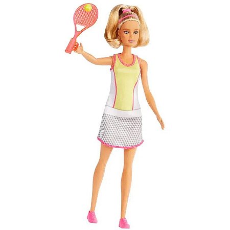 Boneca Barbie - Profissões - Tenista - DVF50 - Mattel