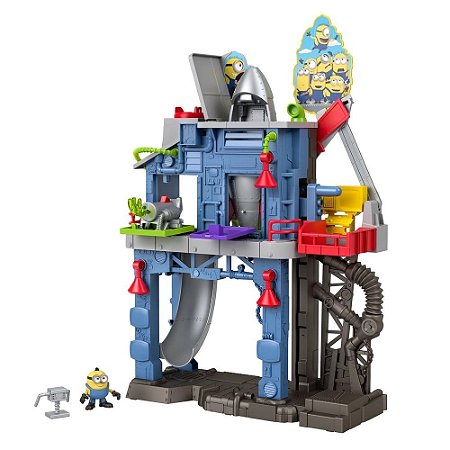 Playset - Minions - Imaginext - Laboratório do Gru - GMP35 - Mattel