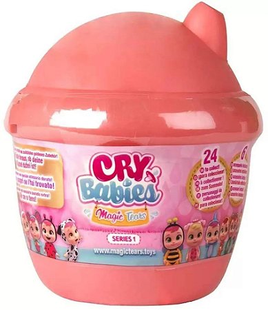 Mini Cry Babies Magic Tears Surpresa Series 1 E Bottle House - BR1279 - Multikids
