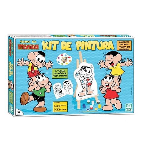 Kit De Pintura Patrulha Canina Em Madeira - 680 - Nig Brinquedos - Real  Brinquedos