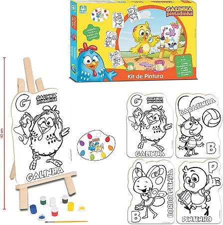 Kit Jogos Galinha Pintadinha : : Brinquedos e Jogos