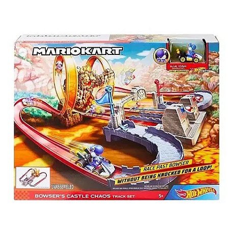 Pista Hot Wheels Castelo do Caos Mário Kart - GNM22 - Mattel