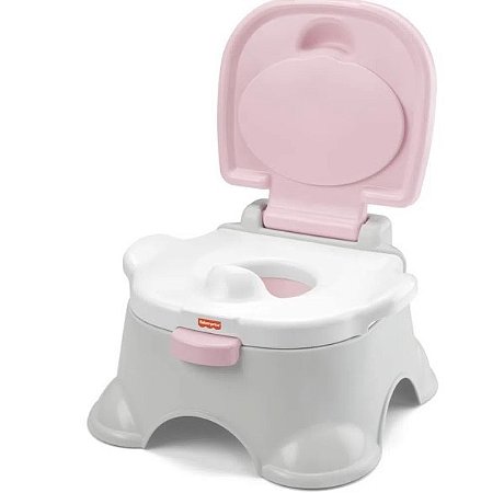 Troninho Infantil 3 em 1 - Rosa - Fisher Price - HGW36 - Mattel