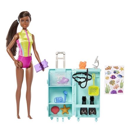 Boneca Barbie Profissões - Bióloga Marinha - HMH27- Mattel