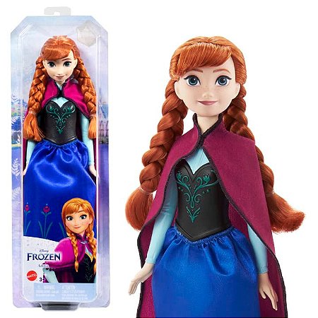 Boneca Disney Frozen - Anna - HLW49 - Mattel