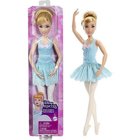 Boneca Disney Princesa - Cinderela  Bailarina - HLV92 - Mattel