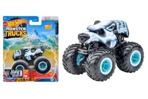 Hot Wheels Monster Truck 1:64 Burger Delivery, Mini Cientista Brinquedos -  Brinquedos Educativos e Criativos