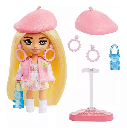 Boneca Barbie Mini Extra - Com Acessórios - HLN44/ HLN48 - Mattel