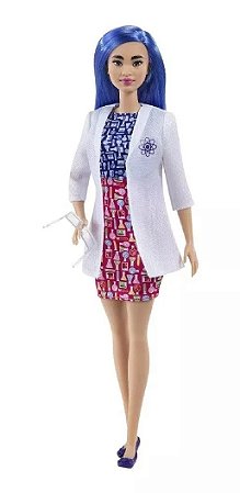 Boneca Barbie Profissões Cientista - DVF50 - Mattel