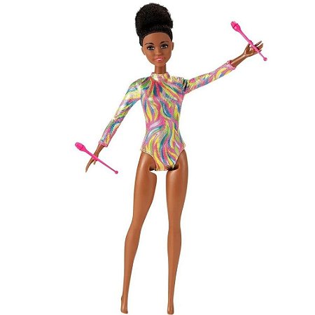 Boneca Barbie Profissões Ginasta -  DVF50 - Mattel