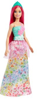 Boneca Barbie Princesa Dreamtopia  - Cabelo Rosa  - HGR13 - Mattel