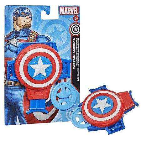 Lança Discos - Capitão América Marvel -  F0522 - Hasbro