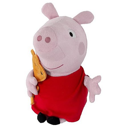 Peppa Pig - Pelúcia Peppa Pig 25 Cm - 2340 - Sunny