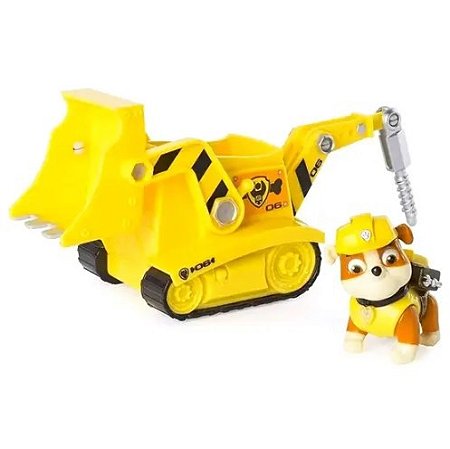 Patrulha Canina - Veículo Com Figura - Rubble  - 2720 - Sunny