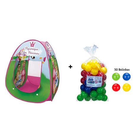 Jogo Equilibra a bolinha Grande Piquenique das Princesas - DmToys