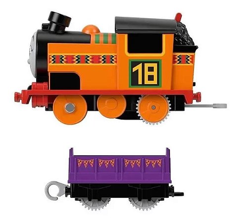 Thomas & Amigos - Trem Motorizado - Nia - HFX93 - Mattel - Real Brinquedos
