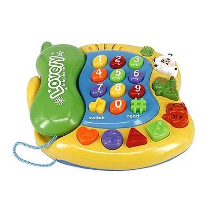 Telefone Infantil - Musical Didático - WB5313 - Wellmix