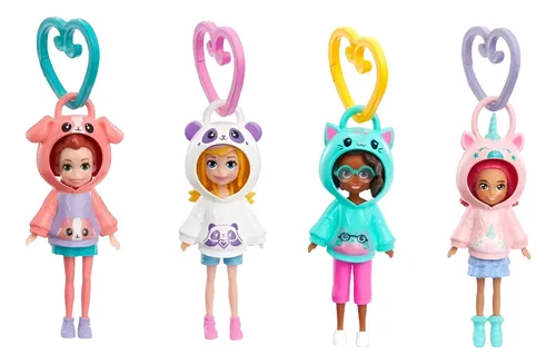 Polly Pocket - Amigas De Moletom De Bichinhos - HKV98 - Mattel