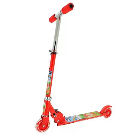 Patinete Raposinha - Vermelho - Ajustável - 8742 - Zippy Toys