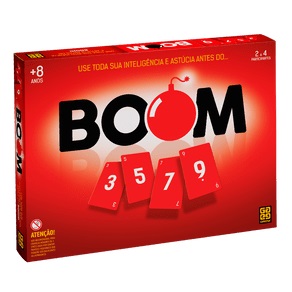 Jogo de Tabuleiro - Boom - 3577 - Grow