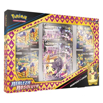 Pokémon - Box Coleção Morpeko V-União - Realeza Absoluta - 32197 - Copag