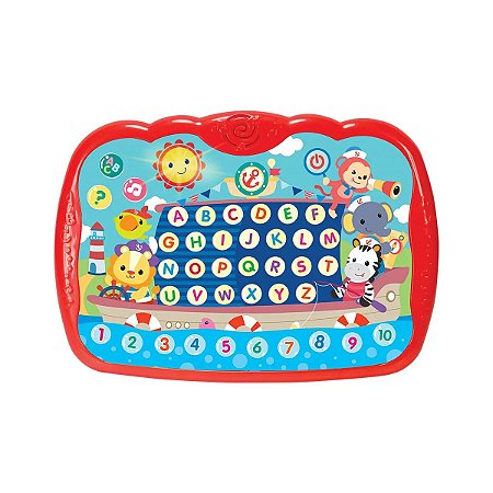Tablet Dos Pequenos - Bilingue Com Luz E Som Winfun - 2273 - Yes Toys