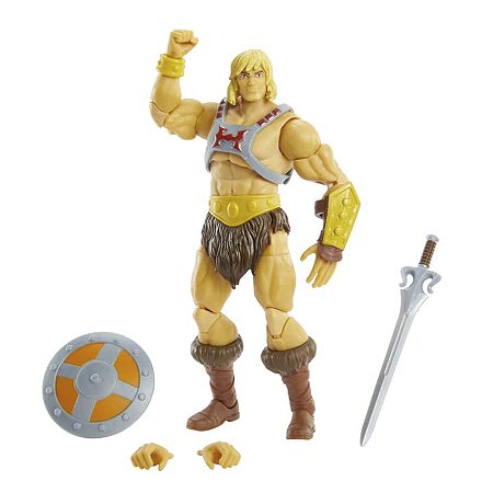 Masters of the Universe Masterverse Revelation Figura de Ação He-Man - GYV09 - Mattel