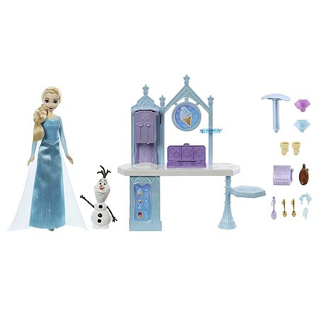 Disney Playset Frozen Sobremesa - Elsa E Olaf - HMJ48 - Mattel