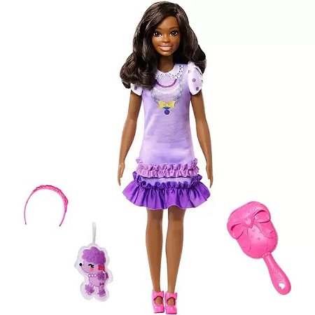 Minha Primeira Barbie - Com Pet Cachorro - HLL18/HLL20 - Mattel