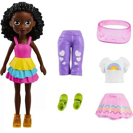 Polly Pocket Conjunto De Moda Pequeno - HNF50/HKV84 - Mattel