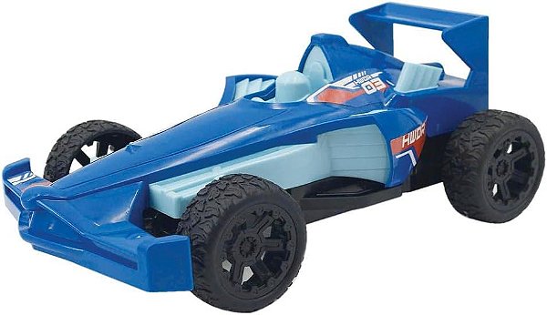 Carrinho Controle Remoto Hot Wheels Shockwave Azul - Candide