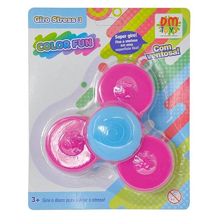 Giro Stress Color Fun - Spinner - DMT6251 - Dm Toys