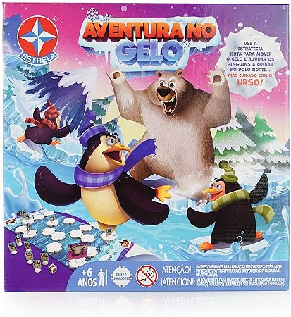 Jogo Aventura no Gelo - 100143 - Estrela - Real Brinquedos