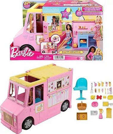 Barbie Profissões Caminhão de Limonada - HPL71 Mattel