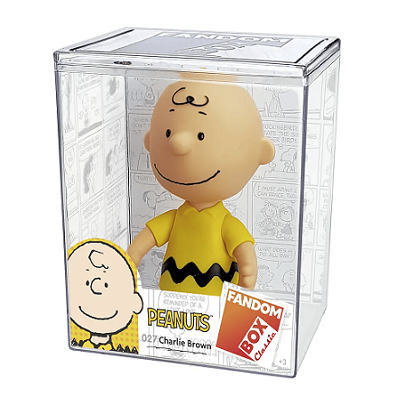 Fandom Box Peanuts - Boneco Charlie Brown - 3315 - Lider