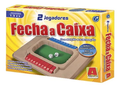 Jogo Fecha Caixa- 2 Jogadores – 3031235 - Algazarra Brinquedos