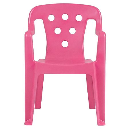 Cadeira Poltroninha Kids - Rosa - 15151553 - Mor