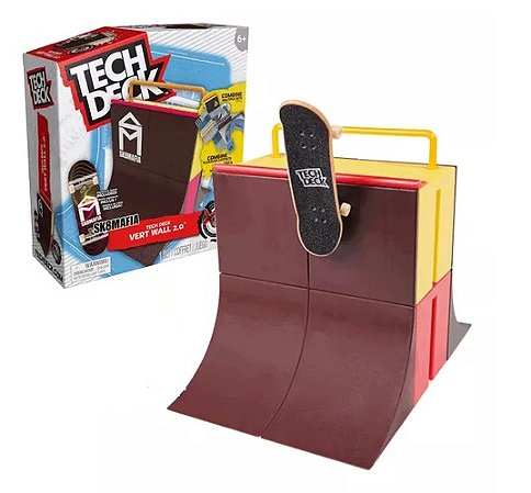 Pista Skate De Dedo Tech Deck - Pirâmide C/ Rampa e Escada - 2894 - Su -  Real Brinquedos