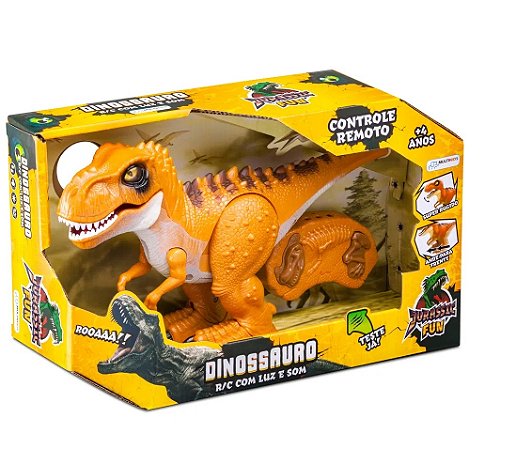 Jurassic Fun Dinossauro Rex - Com Luz e Som - BR1461 - Multikids