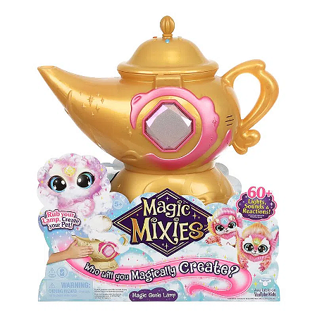 Lâmpada Mágica - Magic Mixies - Rosa - 2461 - Candide - Real Brinquedos