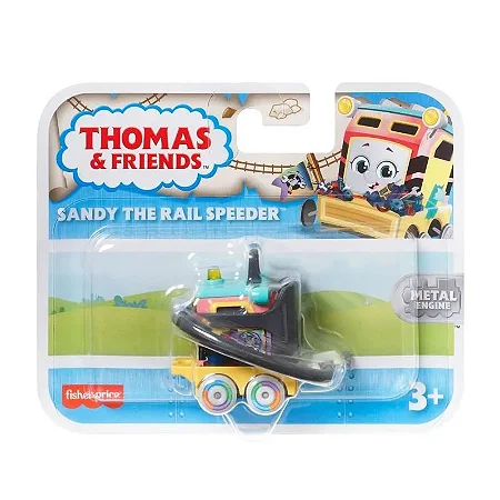 Thomas e Friends Mini - Trem Sandy The Rail Speeder - HFX89/HMC33  - Mattel