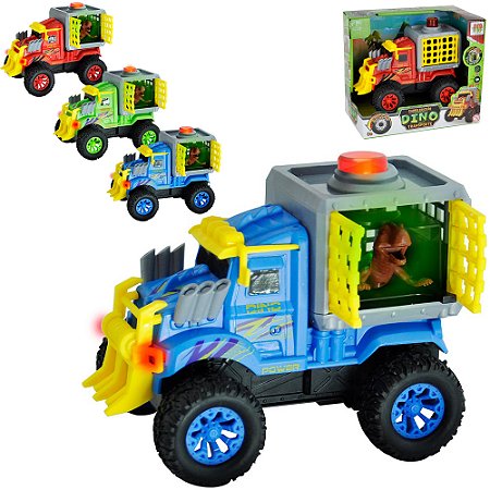 Carro Fricção Dino Transporte -DMT6622 - Dm Toys