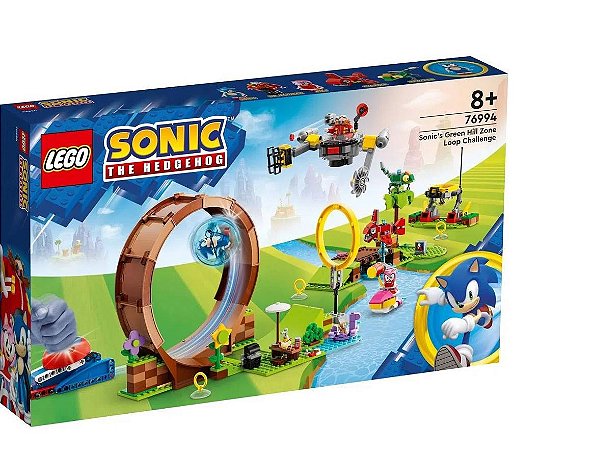 Lego Sonic Desafio De Looping Da Zona De Green Hill Do Sonic - 76994 - Lego