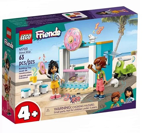 Lego Friends Loja De Donuts - 63 Peças - 41723 - Lego