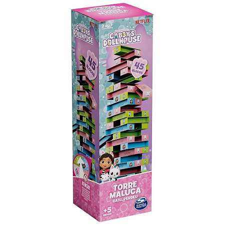 Jogo Torre Maluca Gabby'S Doll House - 4376 - Grow