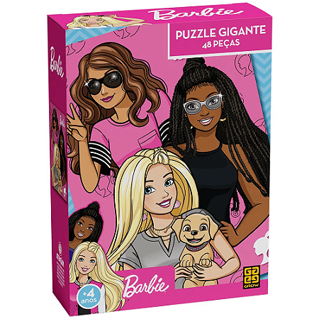 Quebra Cabeça Gigante 48 peças Barbie - 4423 Grow