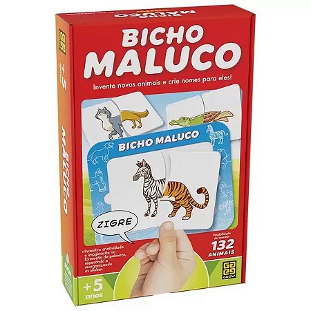 Jogo Bicho Maluco - 4406 - Grow - Real Brinquedos