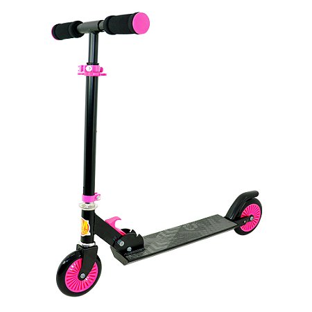 Patinete Radical Dobrável - Rosa - DMR4885 - Dm Toys